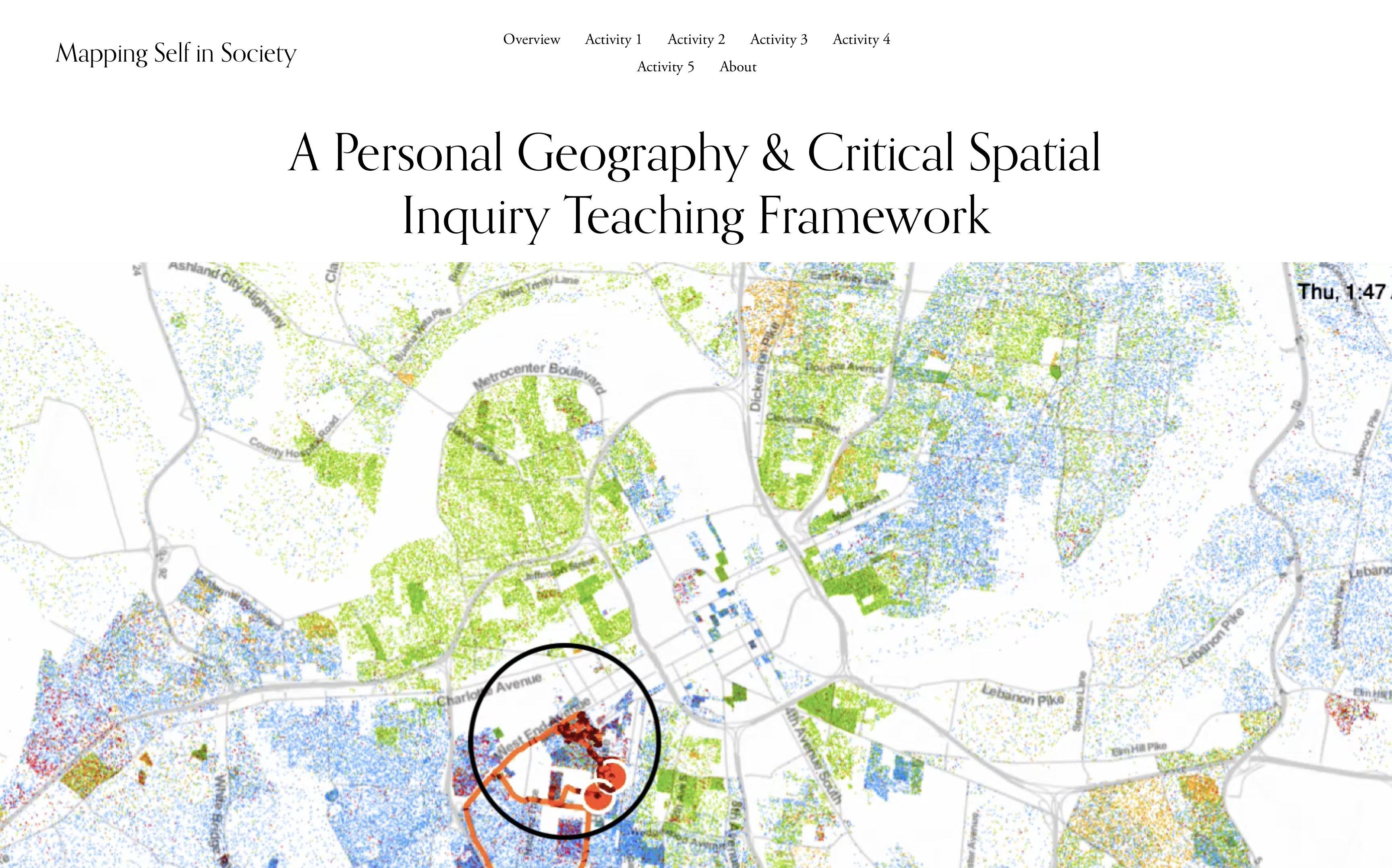Mapping Self in Society (MaSelfS)